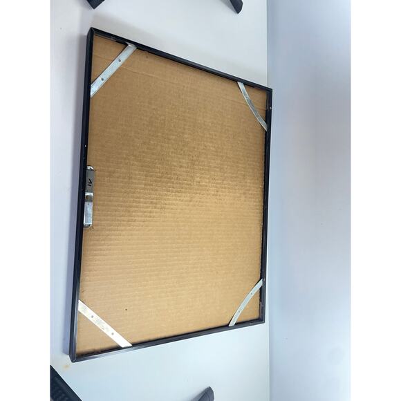 Vintage Mexican Amate Fold Art Bark Paper Bright Floral Bird Rabbit Painting - Picture 2 of 4